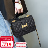 YUYULA牛皮包包女包斜挎包品牌轻奢手提链条包生日元旦礼物送女生女友