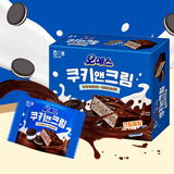 海太曲奇巧克力味派12枚360g营养早餐糕点下午茶休闲零食