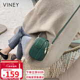 viney牛皮包包女包小众手机包洋气单肩斜挎包生日元旦礼物送女生女友