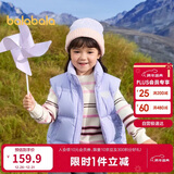 巴拉巴拉童装儿童羽绒马甲2025新款冬装男女童亲子装保暖外套羽绒服简约潮