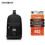 新秀丽（Samsonite）单肩包男士商务斜挎包时尚运动休闲背包男士新年礼物 NW5