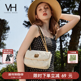 VANESSA HOGAN VH女包茵然软包复古太阳神斜挎包菱格链条包腋下单肩包新年礼物