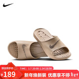 耐克（NIKE）男子运动拖鞋VICTORI ONE 运动鞋 CZ5478-200 棕色  40