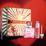 迪奥DIOR花漾润彩口红香水礼盒(淡香水+丰唇蜜018)生日礼物新年礼物女