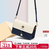 蔻一（Cnoles）斜挎包包女士牛皮单肩高端通勤小方包生日圣诞节礼物送女友老婆