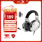 西伯利亚（XIBERIA）K03有线USB金标7.1游戏耳机电竞耳麦头戴式吃鸡FPS耳机带线控电脑办公麦克风熊猫白