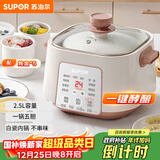 苏泊尔（SUPOR）电炖锅 电炖盅家用煲汤锅炖汤锅 隔水炖锅 煲汤专用电锅全自动陶瓷炖汤盅 DZ25YC828