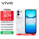 vivo Y300t 8GB+256GB 岩白 国家补贴 6500mAh超薄蓝海电池 天玑7300长久流畅芯 全功能NFC AI手机