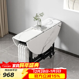 SOFS圆形折叠餐桌椅组合家用小户型多功能伸缩吃饭桌折叠桌简易大圆桌 【组合】1.2米_1桌4椅