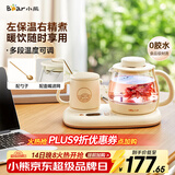 小熊（Bear）迷你养生壶 办公室烧水壶电水壶煮茶壶 保温杯垫多功能花茶壶煮水壶0.8升 YSH-D08D3 