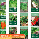 寿禾 蔬菜种子套装大全冬春季白菜萝卜大葱菠菜香菜 13种蔬菜种子大全