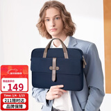 高尔夫（GOLF）电脑包男女14英寸苹果笔记本电脑包手提单肩斜挎包防泼水商务出差