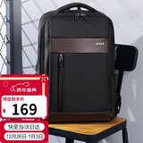 高尔夫（GOLF）双肩包男15.6英寸笔记本电脑包多功能防泼水旅行出差背包学生书包