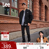 Lee【张凌赫代言】中腰锥形日常显瘦经典五袋款男牛仔裤休闲潮流 黑色(731舒适锥形版型） 30 (120-130斤可选)