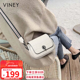viney牛皮包包女包时尚斜挎包小包轻奢单肩包生日新年礼物送女生女友