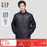 盖璞男装2025秋冬时尚logo轻薄立领羽绒服简约休闲保暖外套657225