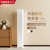 缇欧魔方折叠晾衣架家用阳台收缩式多功能晾衣杆伸缩晒被子神器落地架 【白色迷你魔方+带袜夹】3秒折叠免安装 大容量不占地 1.2-1.78m可伸缩&加粗加厚碳钢管&大容量可晒被