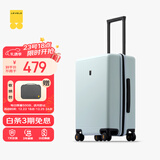 地平线8号（LEVEL8）行李箱男女密码学生登机箱20英寸旅行者经典PC万向轮拉杆箱极光蓝