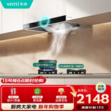 华帝抽油烟机家用排油烟机燃气灶烟灶套装21风量欧式顶吸吸油烟机灶具套装i11101+71B