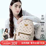 纽芝兰（NUCELLE）沈月同款双肩包女时尚背包大学生书包飞马女包跨年生日礼物送女友