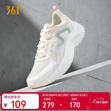 361°运动鞋女秋季透气轻便减震通勤休闲慢跑步鞋子女682322205F-3