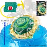 旋风小子5超变拉线合金旋转陀螺战陀金属玩具竞技场儿童对战套装新款3-6岁 新版-狂暴神虎+战斗盘+备用拉条