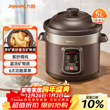 九阳（Joyoung）电炖锅电炖盅5L大容量紫砂预约电砂锅 多功能锅 智能定时精炖煮粥煲汤锅DG50Z-GD510