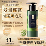 青幽堂苗坚防脱洗发水强韧育丰盈发际线洗发露控蓬松不油腻男女青幽棠 【建议多瓶使用】洗发水400g