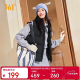 361°羽绒马甲女秋冬季新款雨屏保暖运动休闲跑步立领外套662544402-4