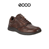 爱步（ECCO）休闲皮鞋男 牛皮运动鞋缓震健步鞋 欧文511734 55738棕色 44