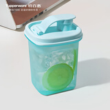 特百惠（Tupperware）迷你纤巧壶350ml夏季果汁饮料咖啡冷水壶PP塑料水杯子 马卡蓝350ml