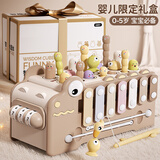 奔尼婴儿玩具1-3岁游戏桌多面体益智百宝箱手拍鼓宝宝周岁新年礼物