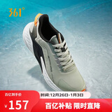 361°运动鞋男秋冬季雨屏防泼水通勤休闲减震慢跑步鞋子男672032222-5