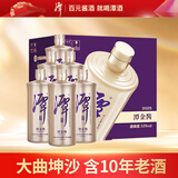 潭酒 潭金酱 酱香型白酒 53度  500ml*6瓶 原箱装（年份随机）送礼