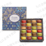 马卡龙法式马卡龙甜点正宗糕点点心礼盒装送女友礼物蛋糕甜品 24枚【马卡龙礼盒装】含冰袋