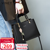 viney牛皮包包女包斜挎妈妈包中年单肩手提大包生日元旦礼物送女生女友