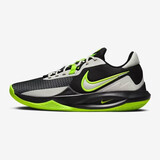耐克NIKE男运动鞋NIKE PRECISION VI篮球鞋DD9535-009 黑绿 44.5