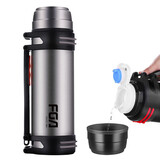 富光金刚保温壶不锈钢大容量保温瓶车载水壶户外旅行壶暖水瓶2200ML