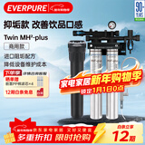 爱惠浦（Everpure）厨房餐饮现调用水 即滤即饮0电0废水 3升/分钟 3000L制水量商用净水器Twin MH2-Plus