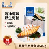 蓝雪 冷冻比目鱼扒500g 5-8块袋装鲽鱼深海鱼烧烤食材鱼类海鲜水产