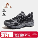骆驼（CAMEL）户外登山鞋男女防泼水防滑徒步鞋越野运动跑鞋F14B097606