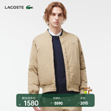 LACOSTE法国鳄鱼男装休闲双面可穿棒球领羽绒服|BH8526 CB8/驼色 XL 54