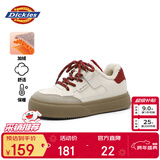 Dickies儿童板鞋秋冬新款女孩休闲鞋加绒中大童德训鞋轻便学生百搭小白鞋