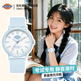 Dickies学生手表夜光青少年初高中生专用静音考试表运动女生CL-773 蓝