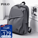POLO商务双肩包男士旅行背包男书包14英寸出差电脑包圣诞节礼物送男友