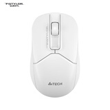 双飞燕（A4TECH）FB12C无线蓝牙鼠标双模锂电池可充电商务办公舒适手感笔记本IPAD FB12C象牙白