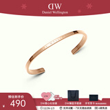 丹尼尔惠灵顿（DanielWellington）dw手镯男女 经典开口情侣手镯时尚饰品 新年礼物送女生 【热卖圈口】玫瑰金小号 DW00400003
