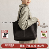VANESSA HOGAN VH女包新年礼物 风筝托特包轻盈大容量通勤头层植鞣牛皮单肩包包