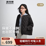 波司登25年羽绒服女士秋90绒轻薄棒球领宽松短款内胆时尚百搭外套
