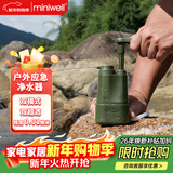 miniwell单兵户外净水器 便携电动应急净水装备露营徒步过滤器 L610手泵款